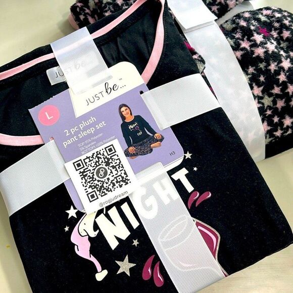 NEW 2 Pieces Plush Pants Sleep Pajama Loungewear Set - Picture 2 of 7